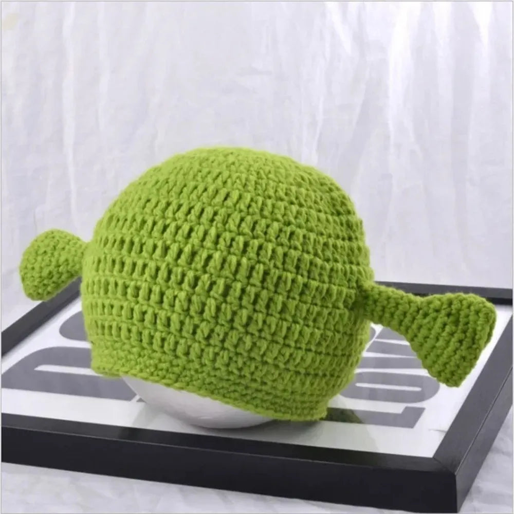 Unisex Funny Shrek Monster Balaclava | Cozy Winter Face Mask