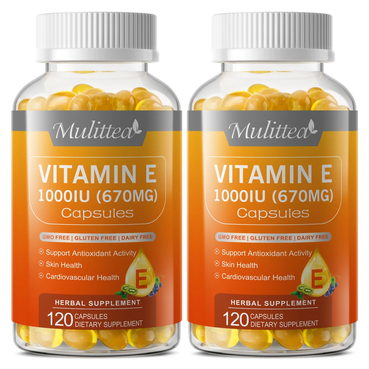 High Potency Vitamin E Capsules | Antioxidant Immune Support