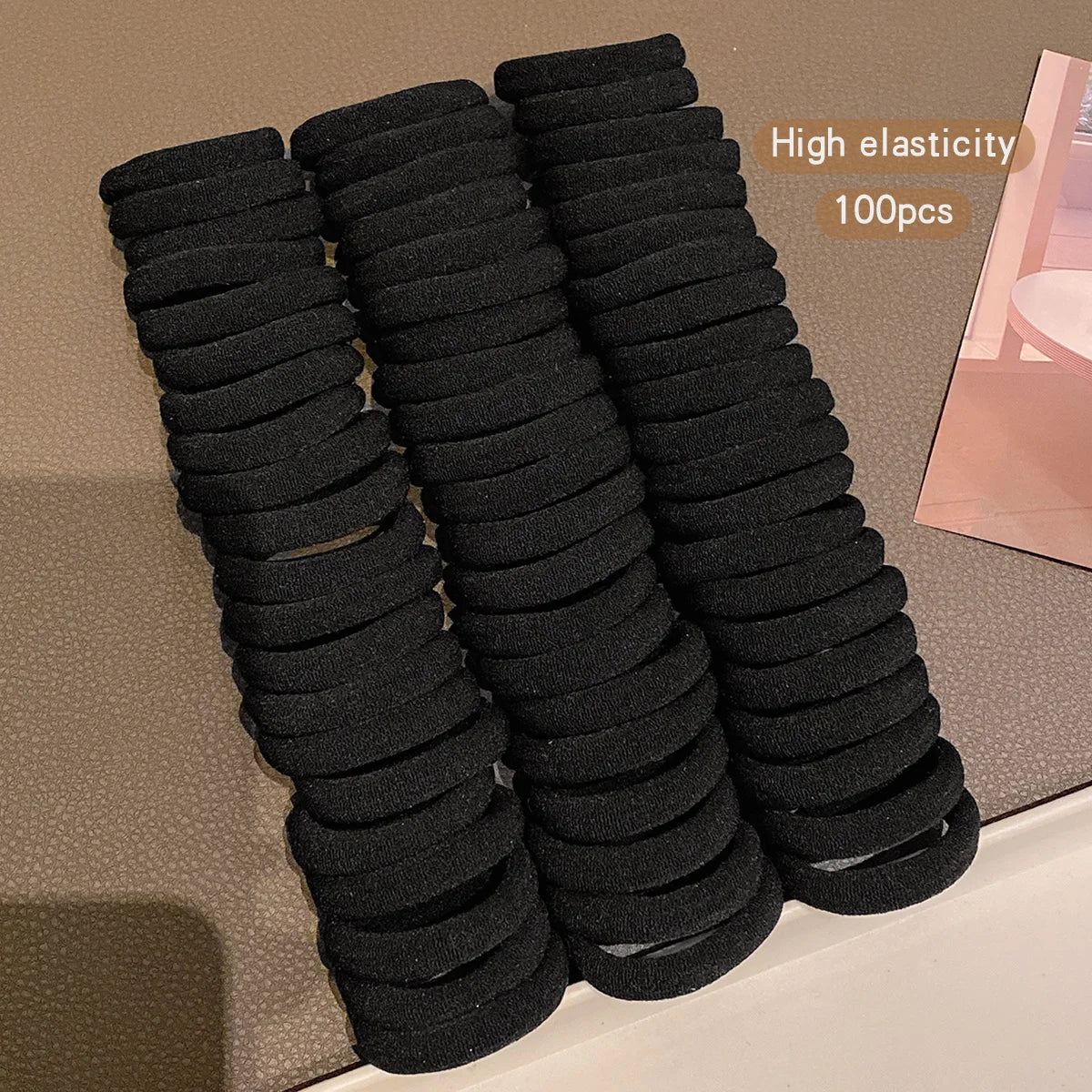 100 High Elasticity Korean Style Hair Accessories | Durable Daily Use