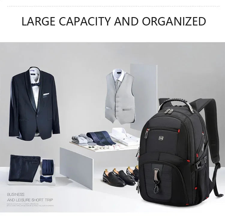 Durable Multifunctional Laptop Backpack | Water Resistant Travel Bag