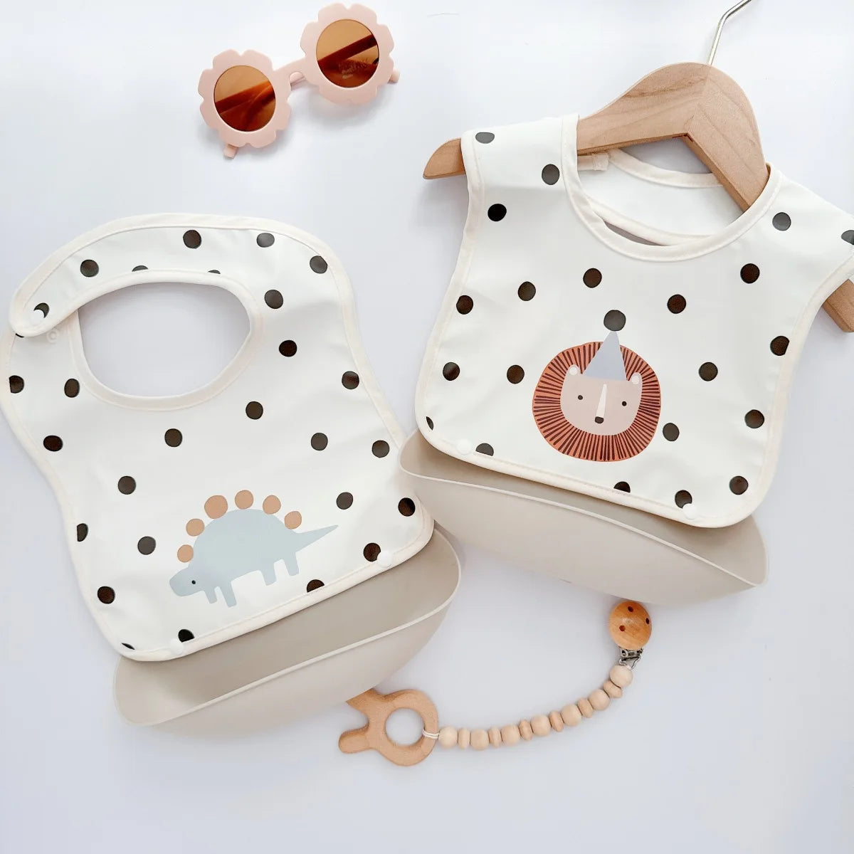 Children's Silicone Feeding Bib | Waterproof & Easy Clean Bibs