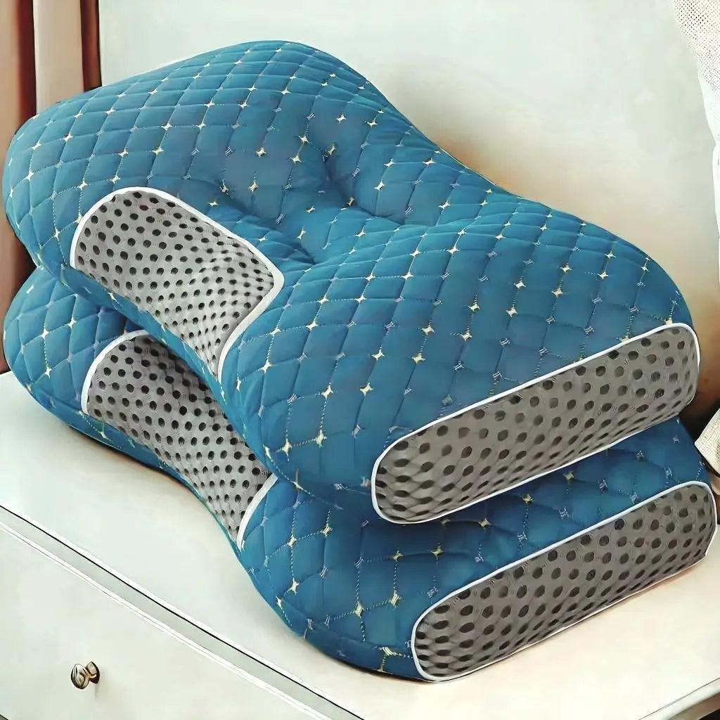 Almohadas de masaje de algodón tejidas en 3D | Máximo confort y apoyo