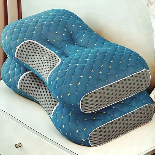Almohadas de masaje de algodón tejidas en 3D | Máximo confort y apoyo
