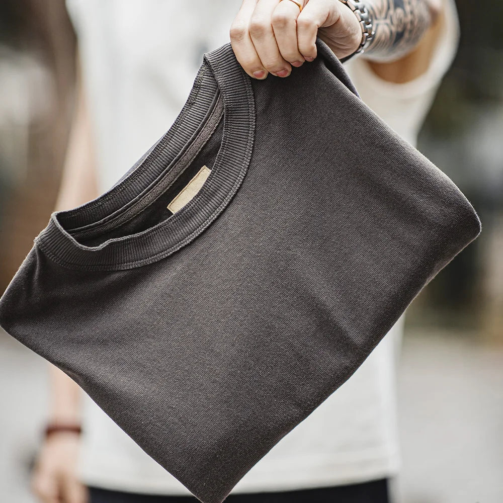 Men's Vintage Heavyweight Knitted Broad Shoulder Vest | Summer Tee