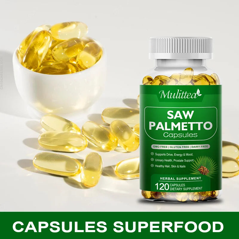 Saw Palmetto Supplements for Prostate Health & Hair Loss Prevention