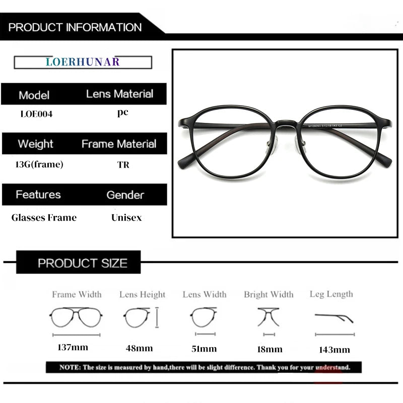 Anti Blue Light Photochromic Prescription Glasses | Retro Round Frames 2026
