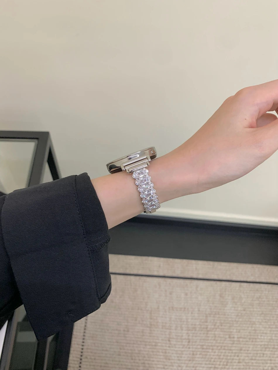 Dazzling Luxury Jewelry Band for Smartwatches | Elegant Women's Strap