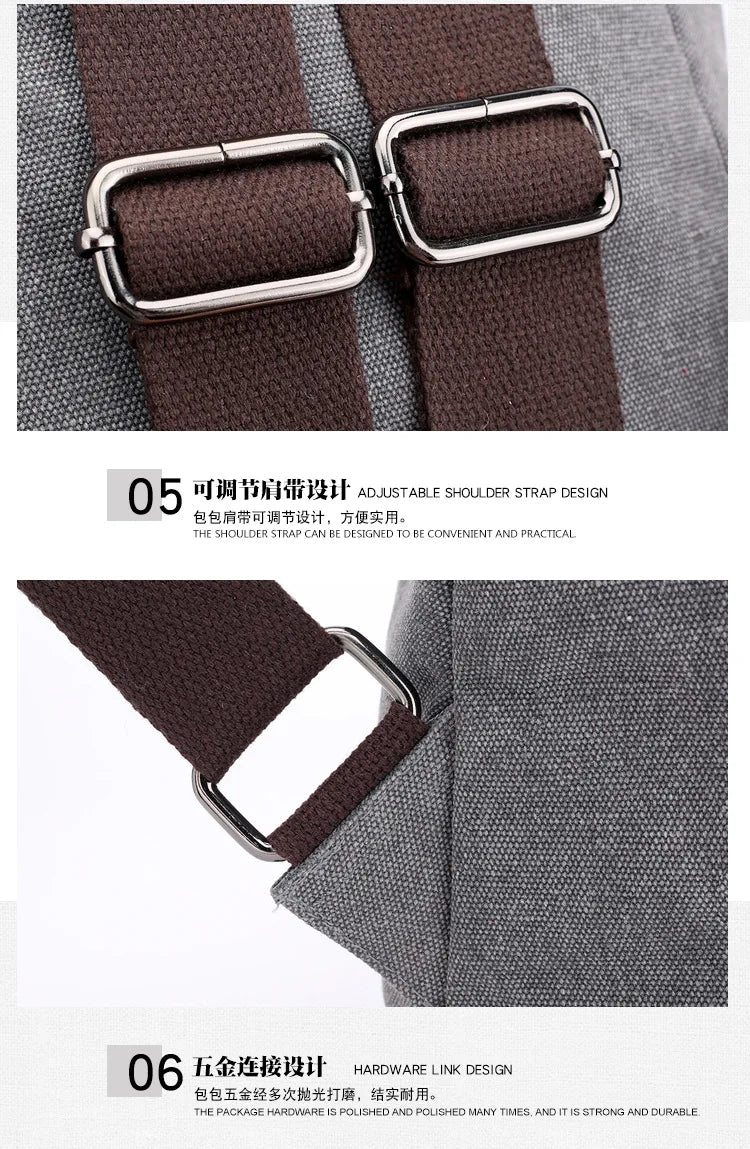 Stylish Vintage Canvas Women Backpack | Fashionable Casual Bag