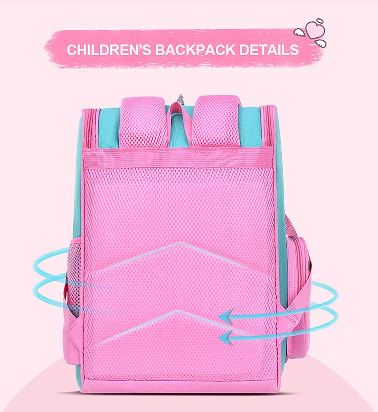 Cute Unicorn Backpack for Kids | Ideal School Bag for Grades 1-6
