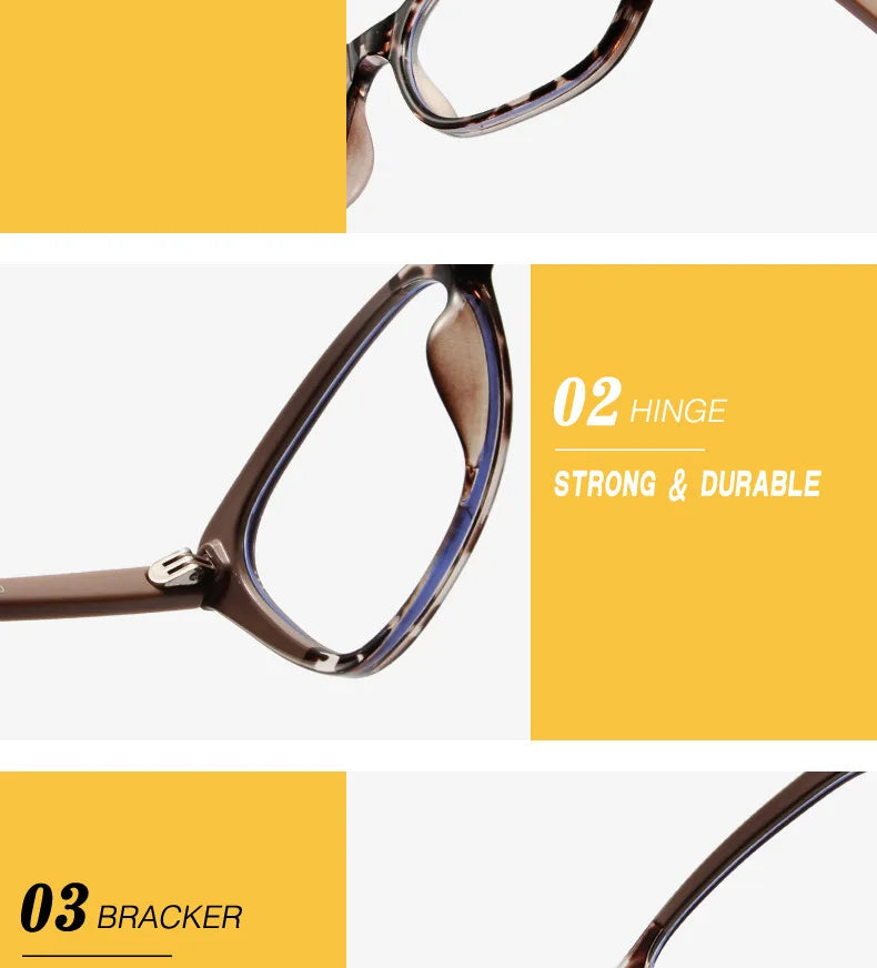 Trendy Cat Eye Blue Light Blocking Eyeglasses for Women