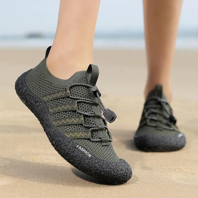 Quick Dry Aquatic Sneakers for Water Sports | Breathable Wading Shoes