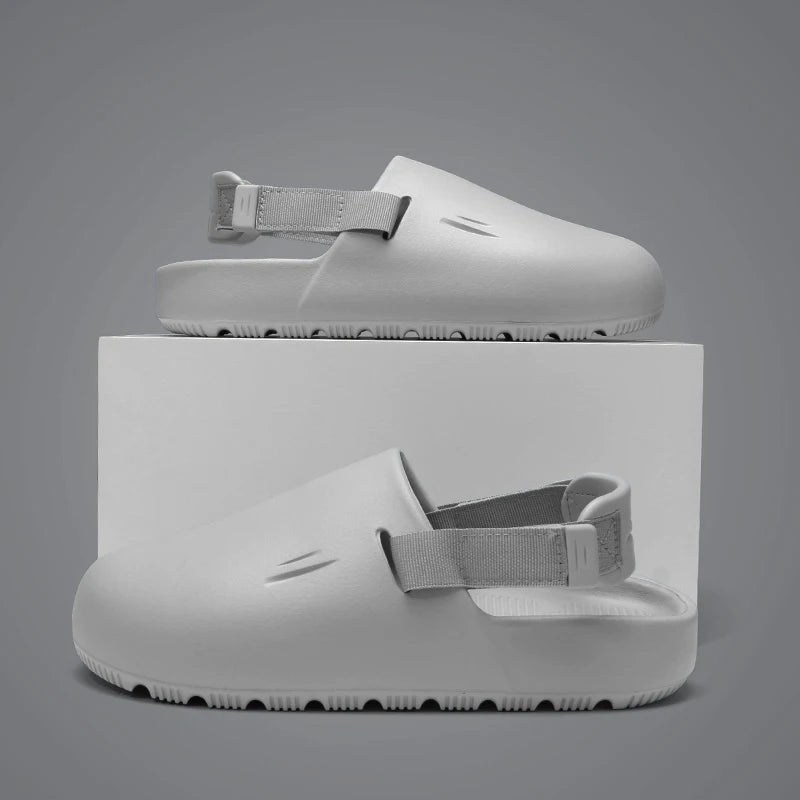 Men's Open-Toe EVA Slippers | Anti-Slip & Odor-Resistant Comfort