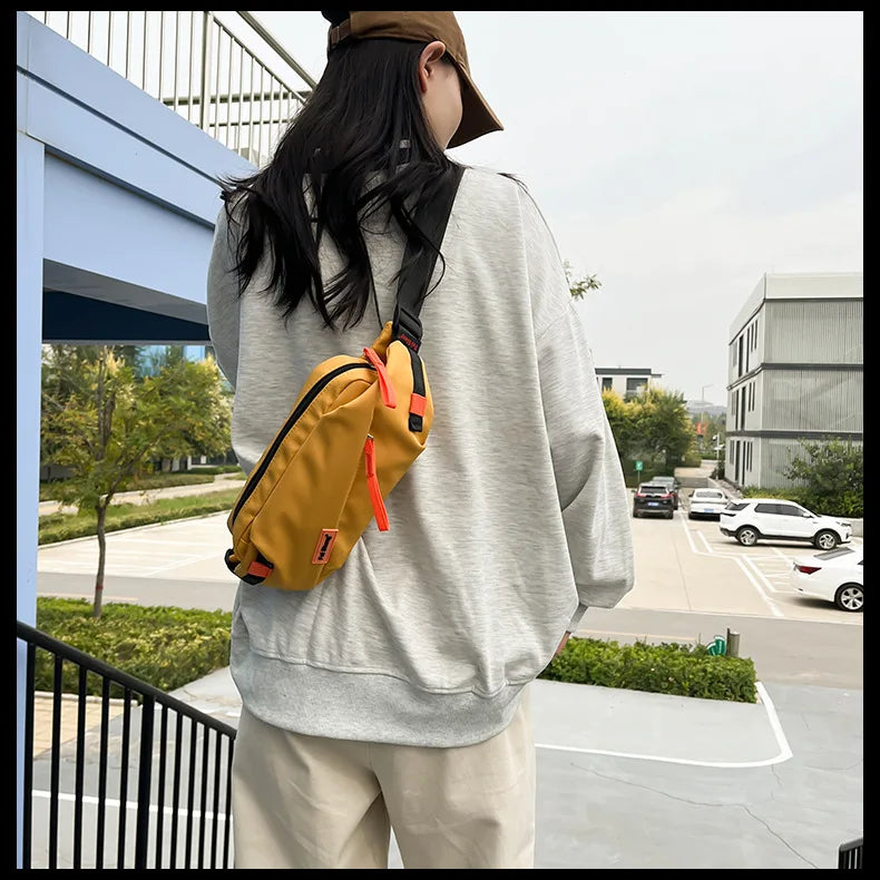 Versatile Chest Bag for Casual Wear | Large Capacity Crossbody Bag