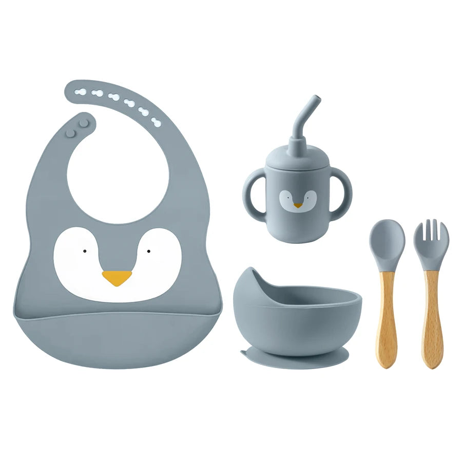 Silicone Baby Dinnerware Set | Safe & Fun Feeding Essentials
