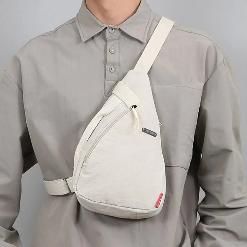 Chest Bag For Men Women Large Capacity Single Shoulder Bag Sport Cycling Phone Crossbody Bag Unisex Chest Bag Travel Hiking