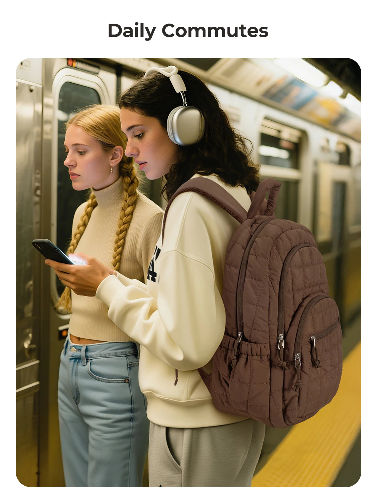 Stylish Water-Resistant Women's Travel Backpack | Perfect for College