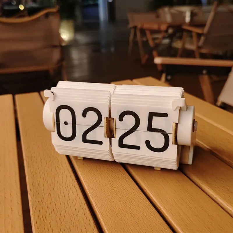 Intelligent Bluetooth Page Turning Clock | Stylish Home & Office Decor