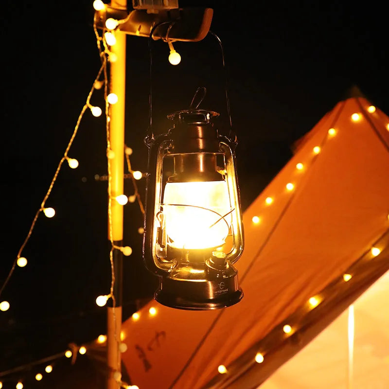 Rechargeable Vintage Camping Lantern | Essential for Outdoor Fun