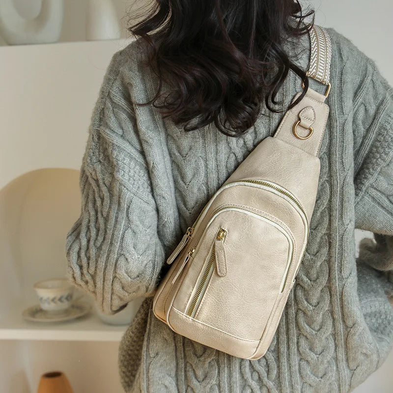 Large Capacity PU Women's Crossbody Bag | Stylish and Versatile