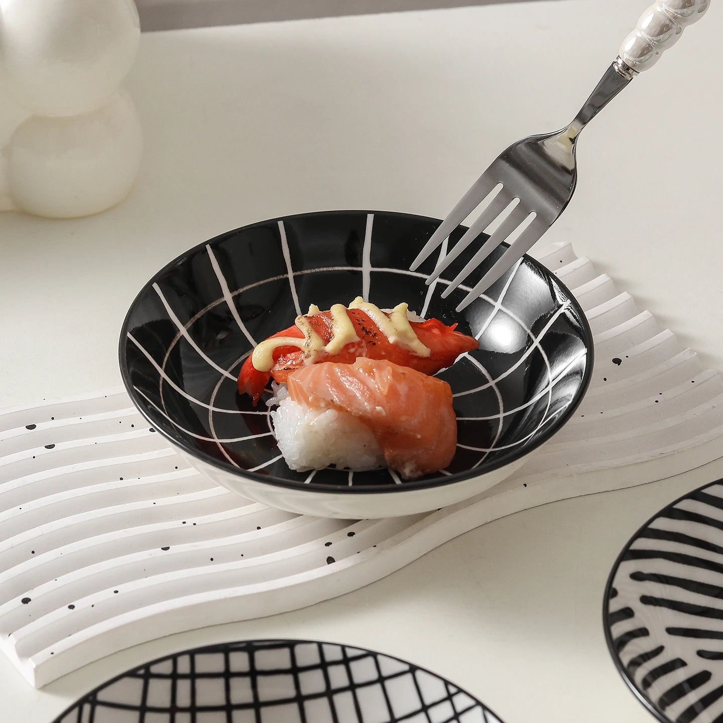 6-Pack Ceramic Dipping Dishes | Stylish Appetizer Plates