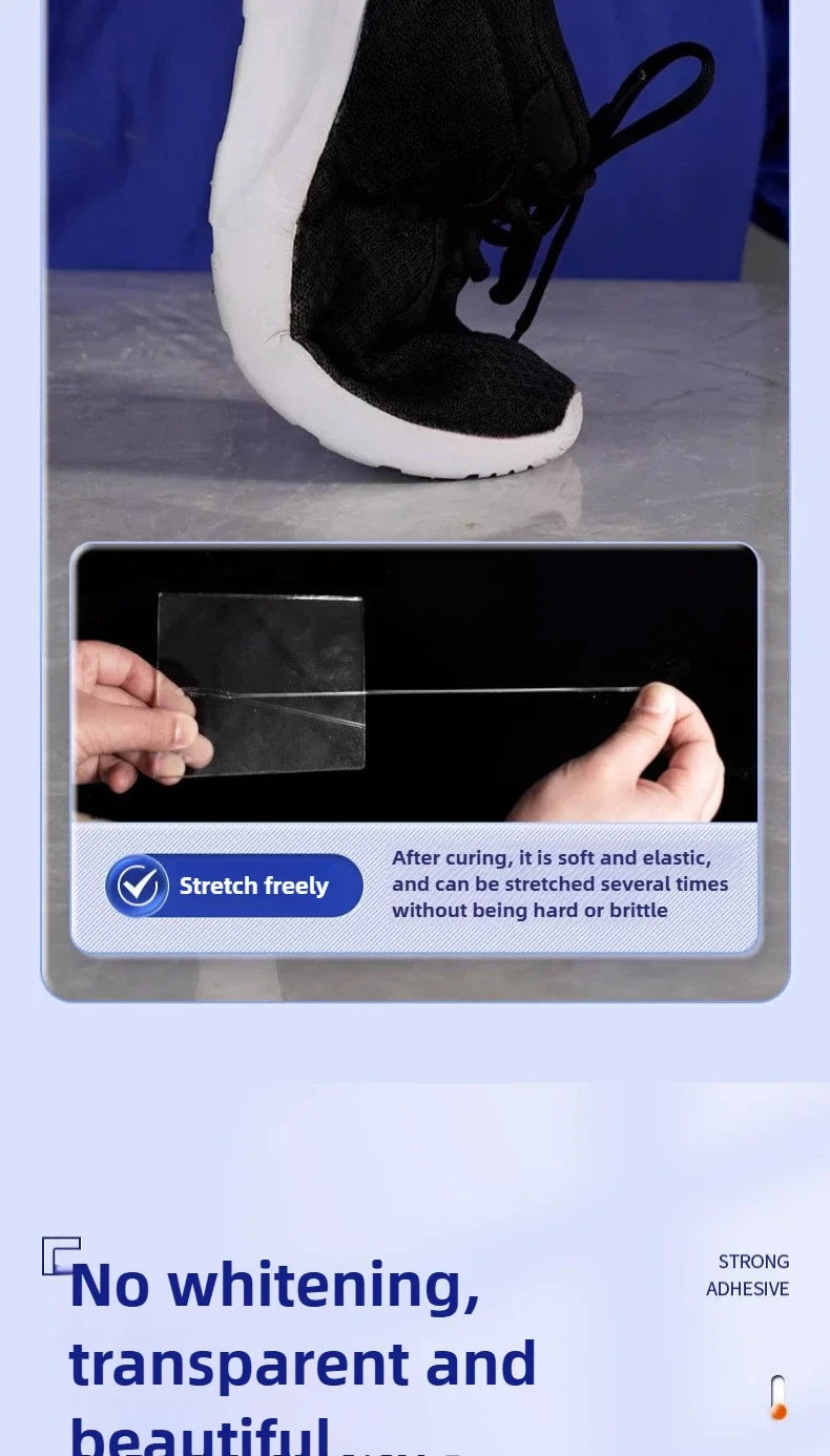 Strong Shoe Glue 60ml | Waterproof Fast-Drying Adhesive for Repairs