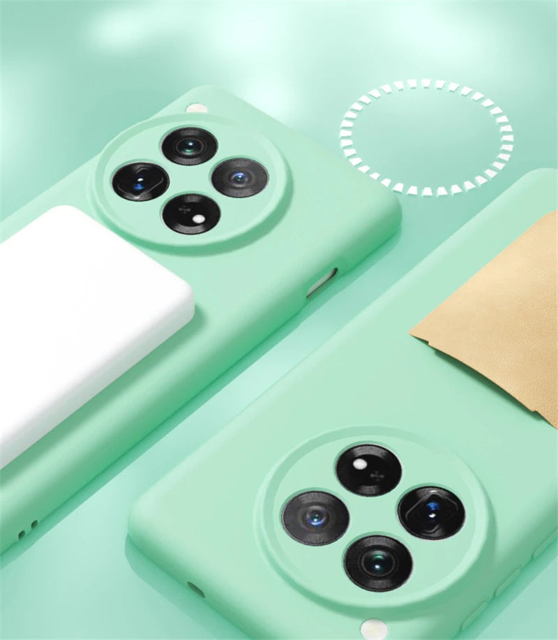 Liquid Silicone MagSafe Case for OnePlus 13 | Shockproof Cover