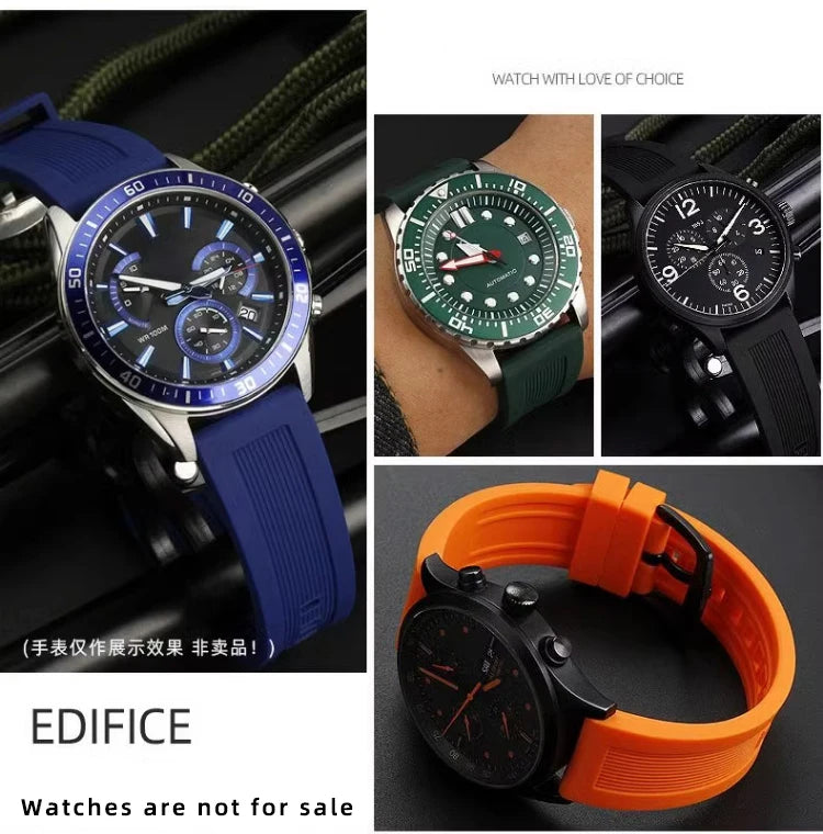 Versatile Silicone Watch Strap | Comfortable & Stylish Design