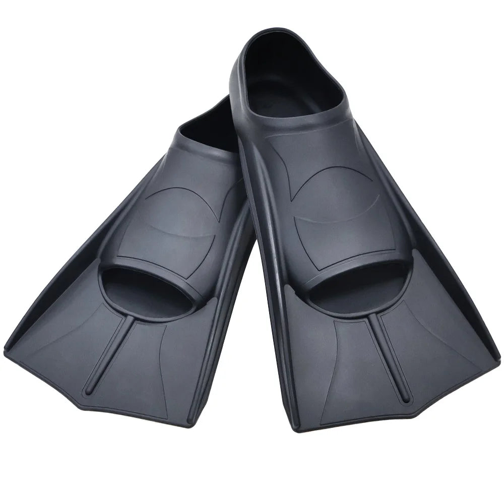 Professional Short Diving Fins for Enhanced Swim Training