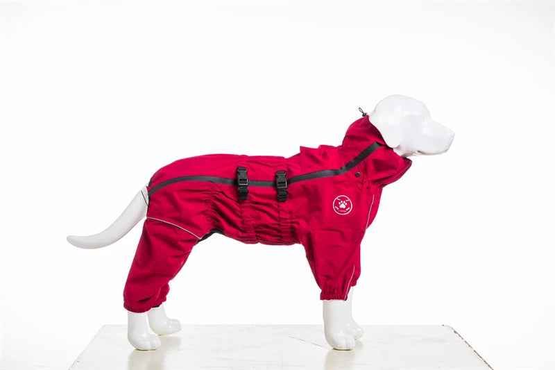 Waterproof Reflective Dog Raincoat | Adjustable Pet Jacket
