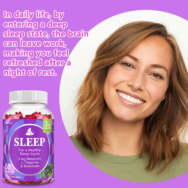 Gummies for Healthy Sleep Cycle | Natural Sleep Aid Supplement