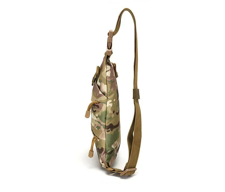 Men's Camouflage Tactical Chest Bag | Waterproof Crossbody Bag