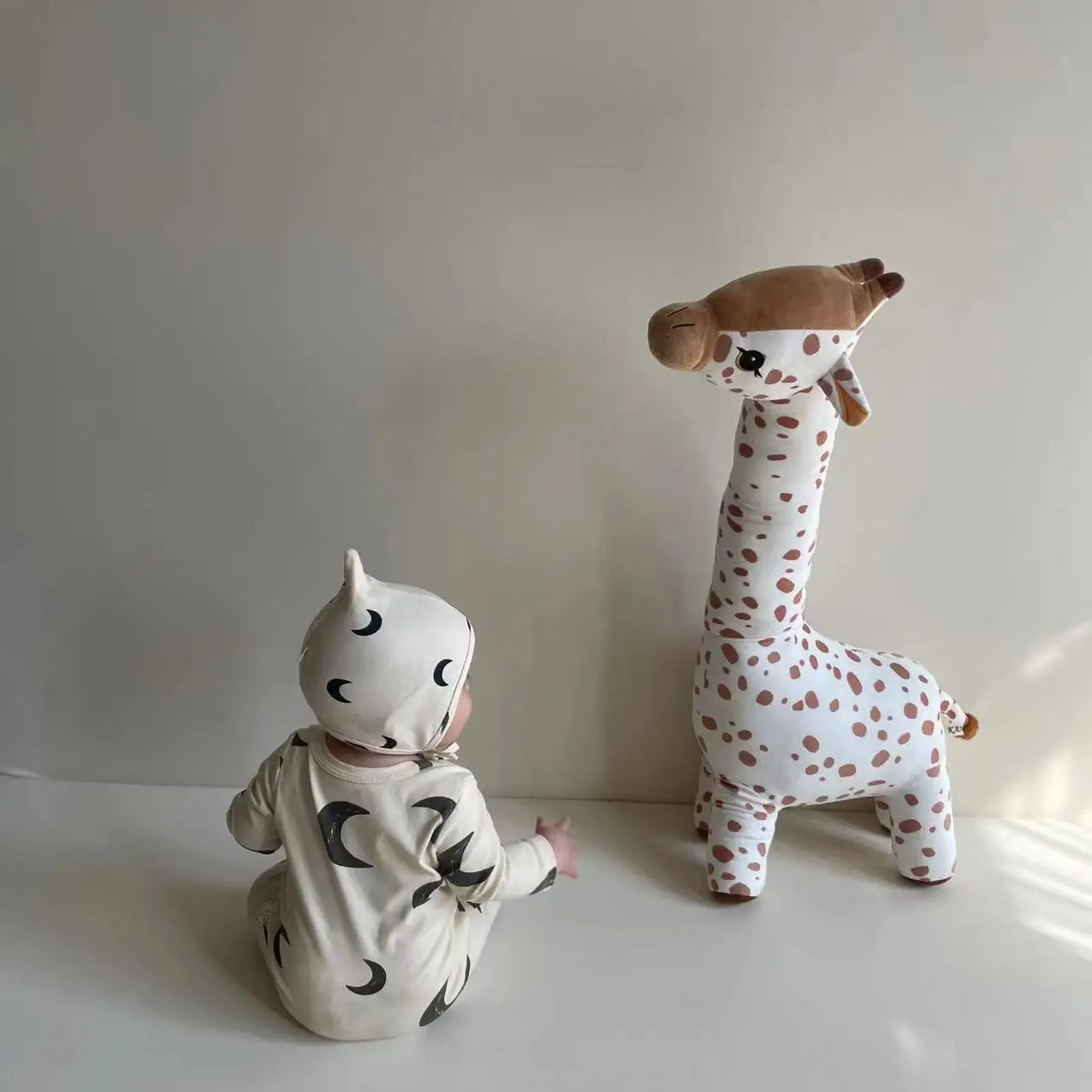 Big Plush Giraffe Toy | Soft Stuffed Doll for Kids' Gifts