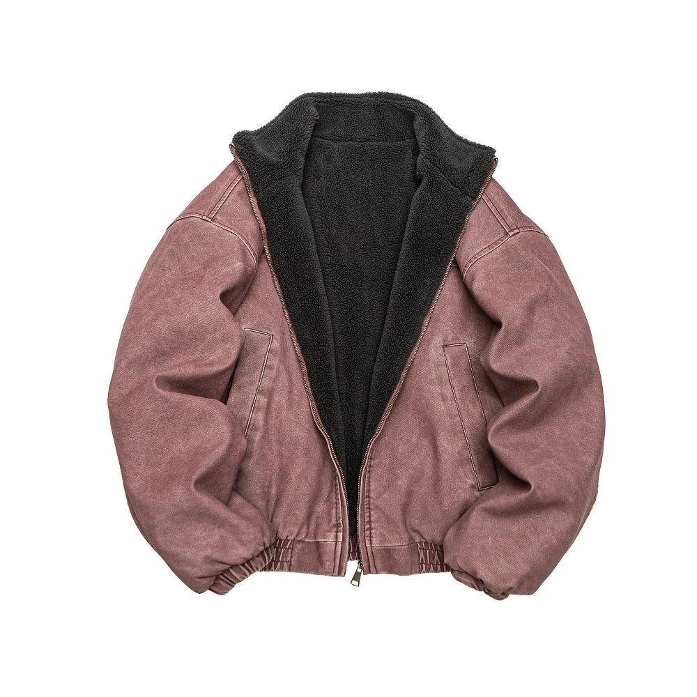 Men's Vintage Heavyweight Winter Jacket | Windproof & Warm