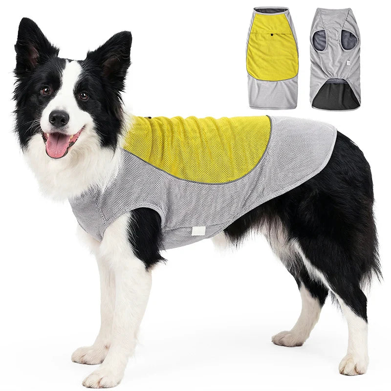 Pet Summer Cooling Vest | Breathable Heat Relief for Dogs
