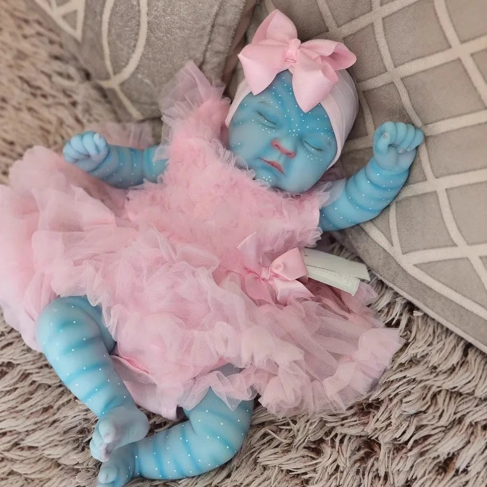 Muñeca Bebé Reborn Realista de 19 Pulgadas | Juguete Coleccionable de Vinilo Hecho a Mano
