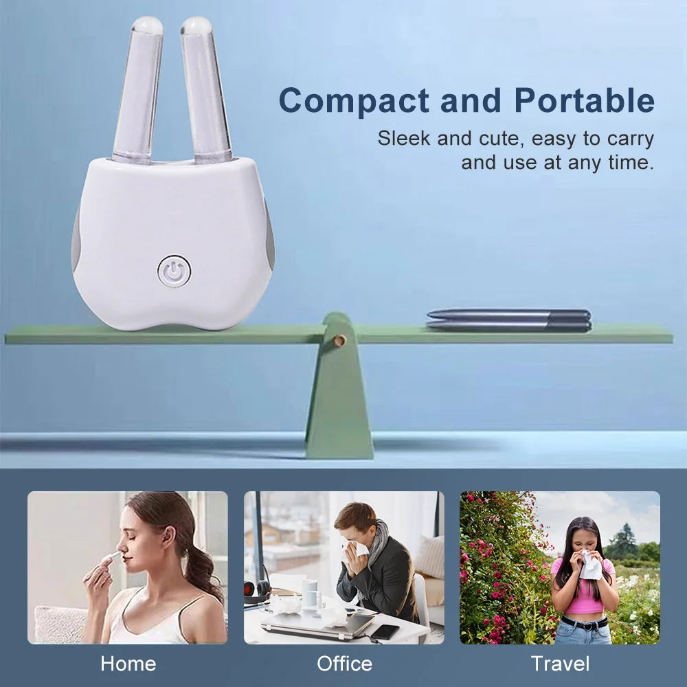 Portable Red Light Nasal Therapy Device | Chronic Rhinitis Relief