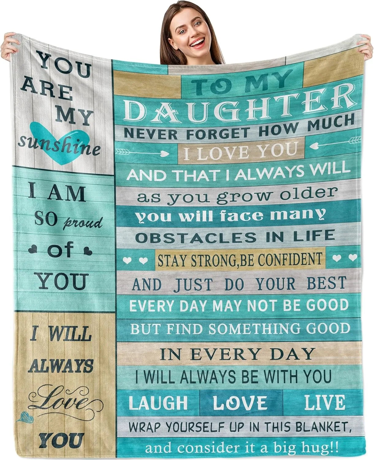 Super Soft Flannel Throw Blanket | Unique Gifts for Mom