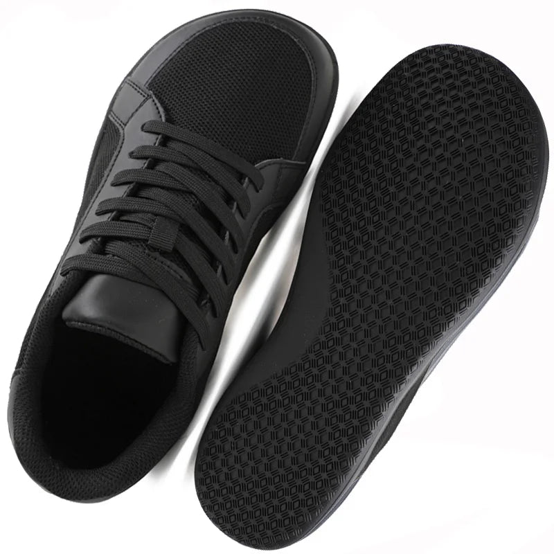 Men's Barefoot Wide Toe Box Walking Shoes Extra Width Minimalist Shoes Breathable Zero Drop Comfortable Shoes Fashion Sneakers