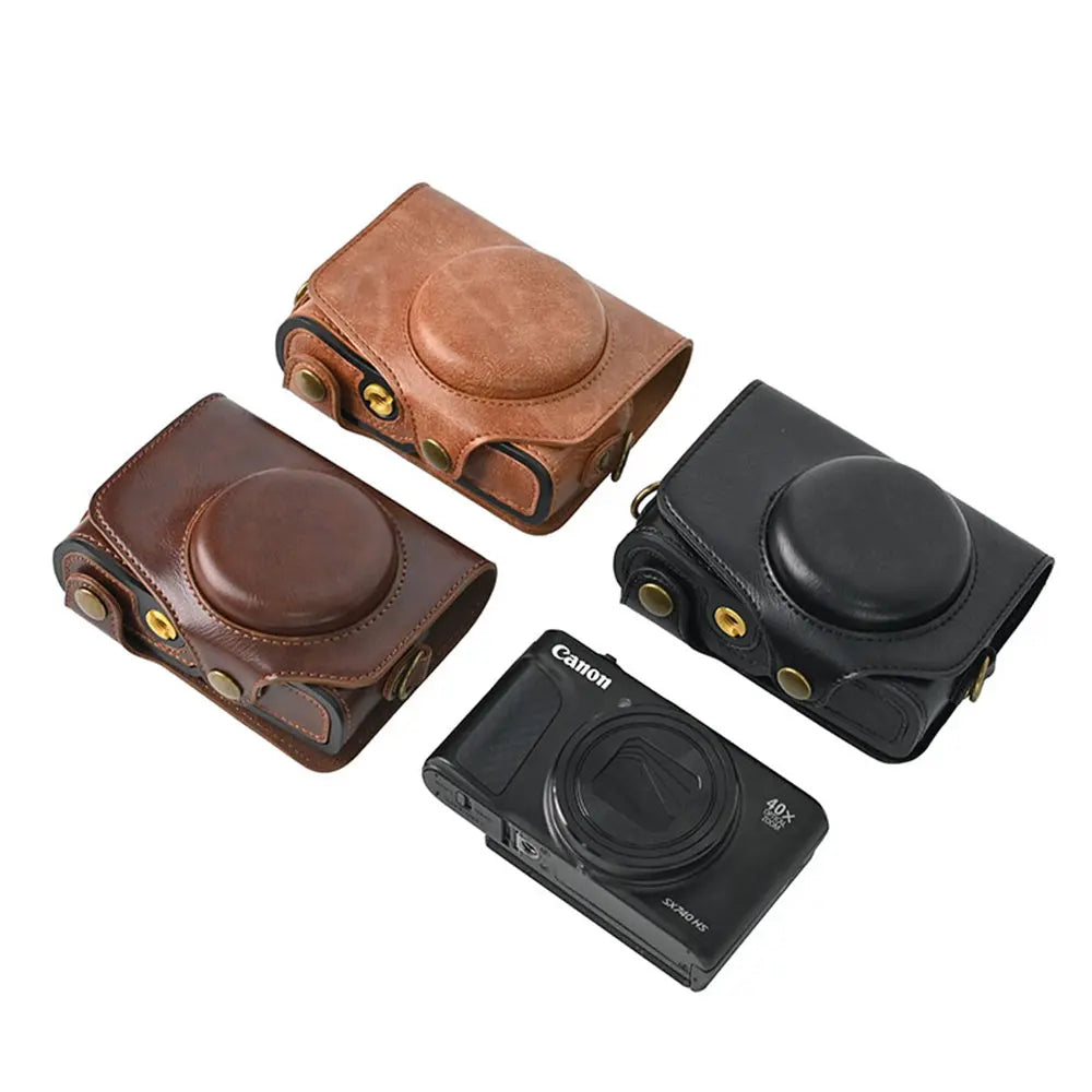 PU Leather Camera Bag Case | Full Body Protection for Your Camera