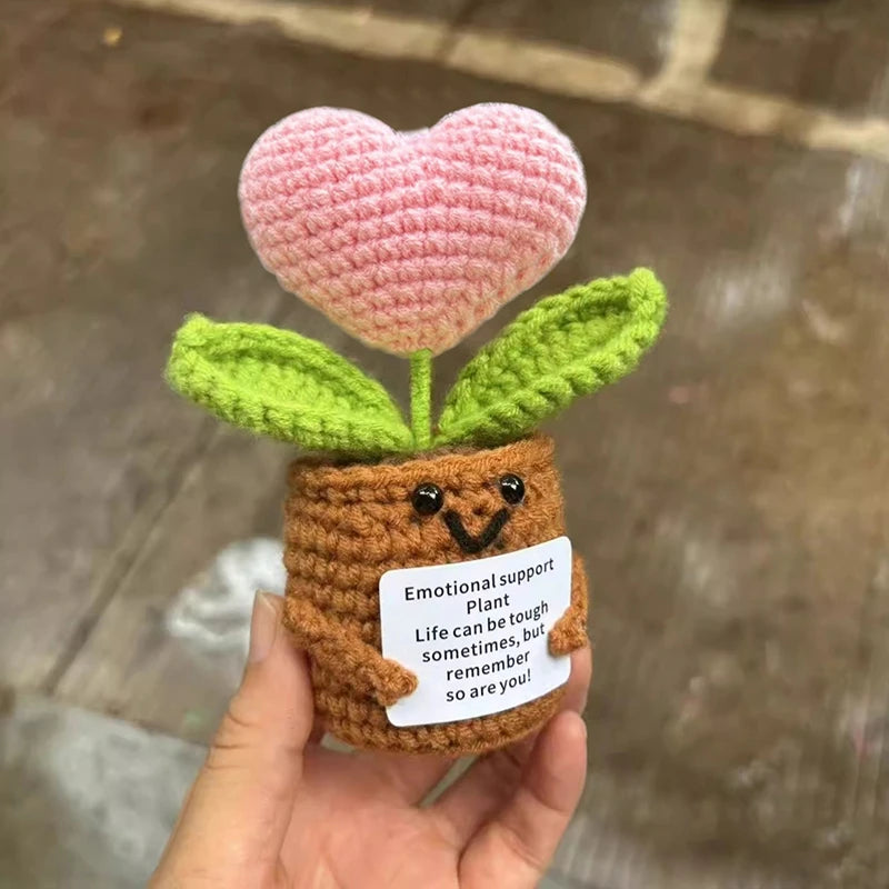Beautiful Hand-Woven Crochet Flower Pots for Home Décor