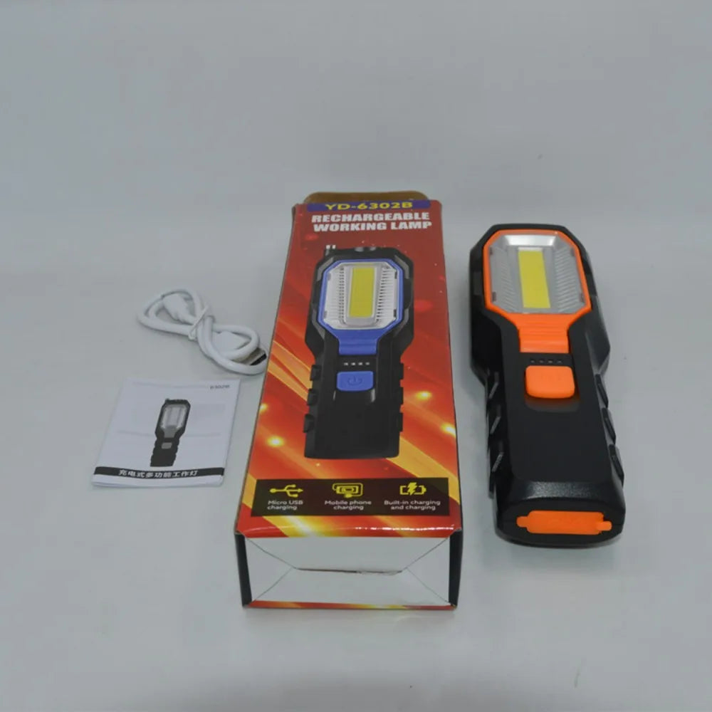 Super Bright USB Rechargeable LED Car Inspection Light | Emergency Work Light