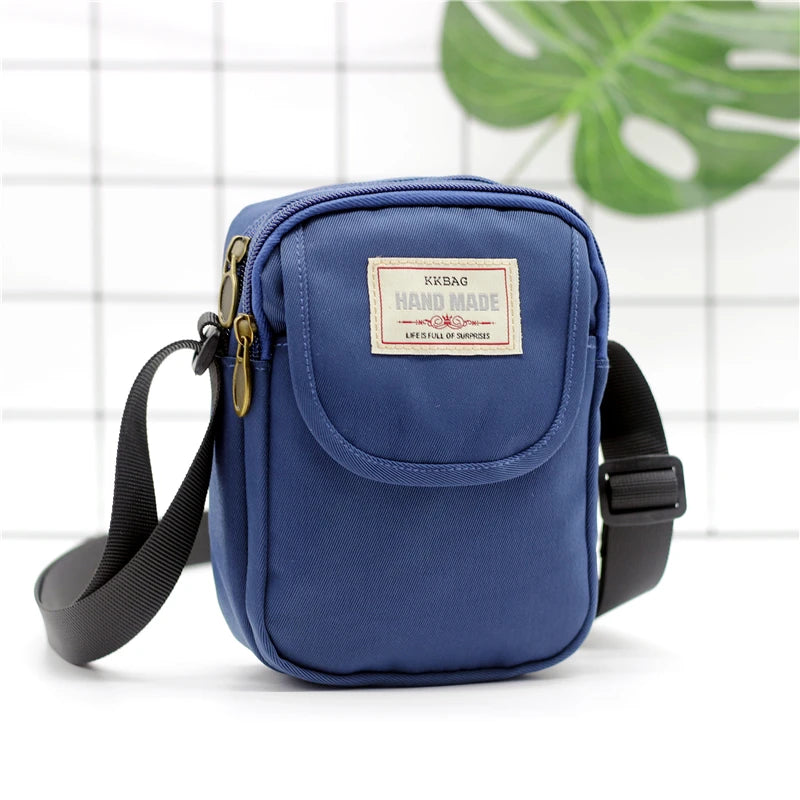 Stylish Men's Crossbody Bag | Versatile Nylon Mobile Wallet