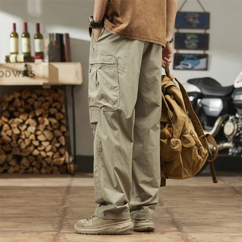 Men's Summer Cargo Pants | Lightweight, Casual & Versatile Fit