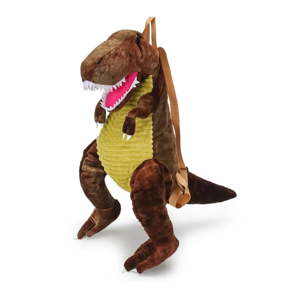 Kids Plush T-Rex Backpack | Fun Dinosaur Bag with Adjustable Straps