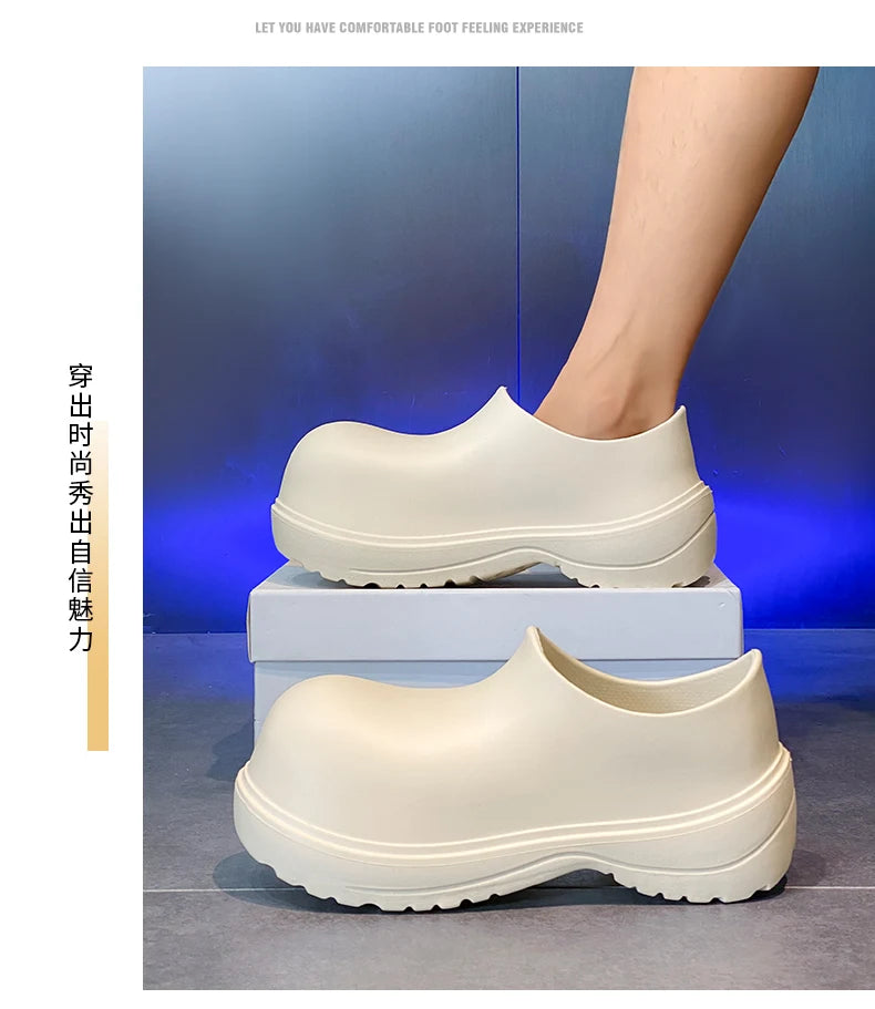 Lightweight Slip-On Chef Shoes for Men & Women | Casual Rain Shoes