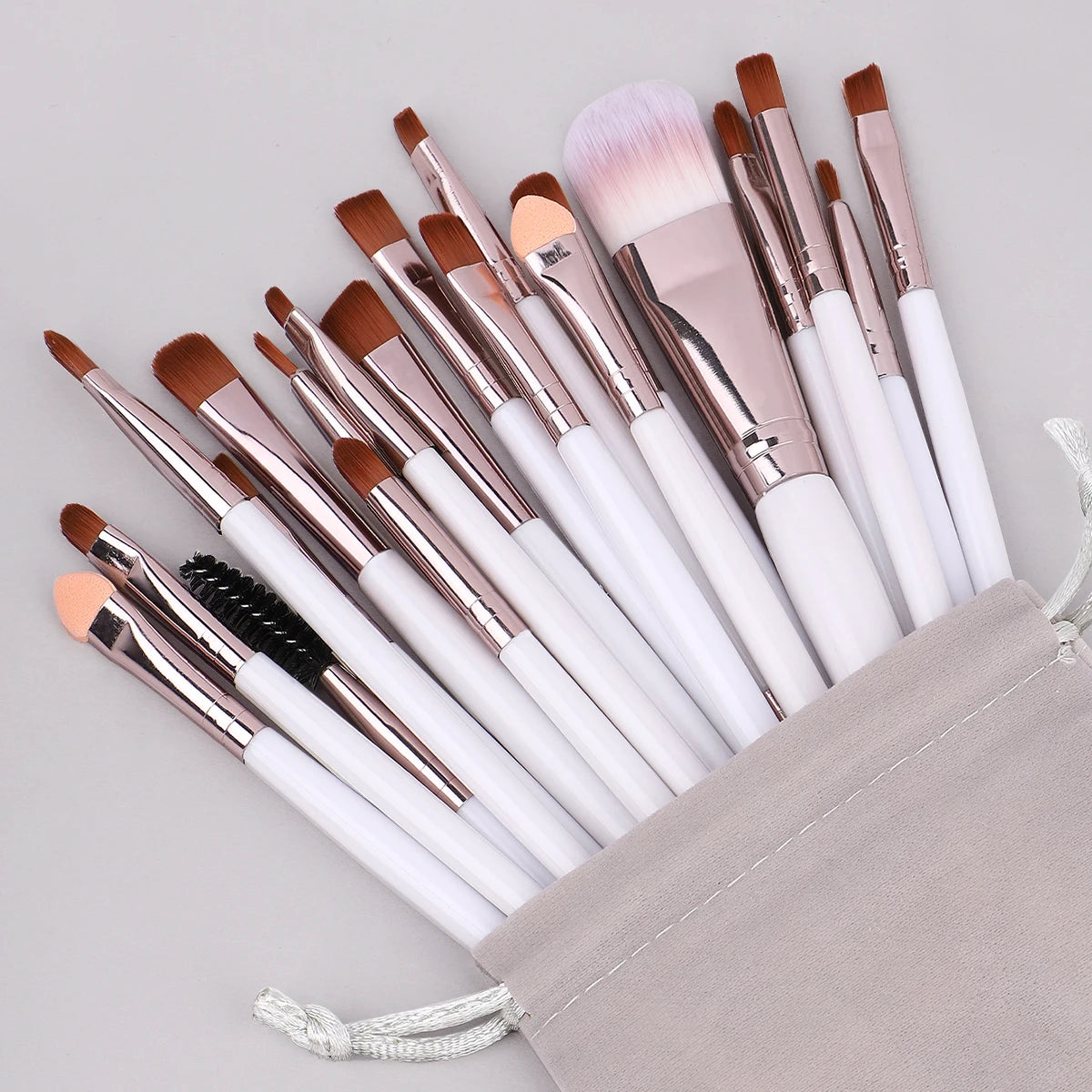 Portable Makeup Brush Kit | Travel Face Cleaning Set of 28/32pcs