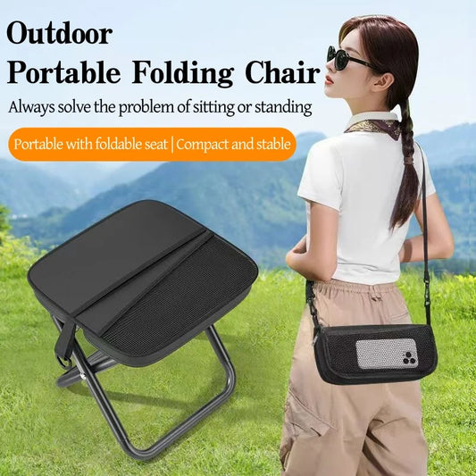 Lightweight Portable Foldable Backpack Chair for Outdoor Adventures