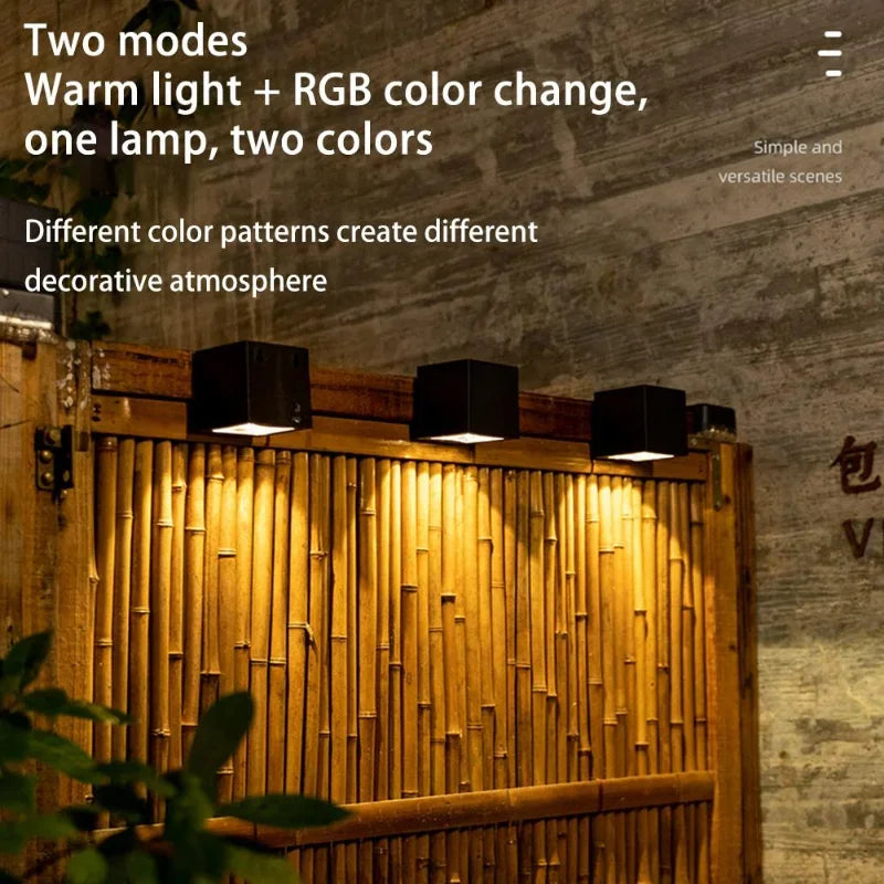 LED Solar Outdoor Wall Lamp | Eco-Friendly Garden Lighting