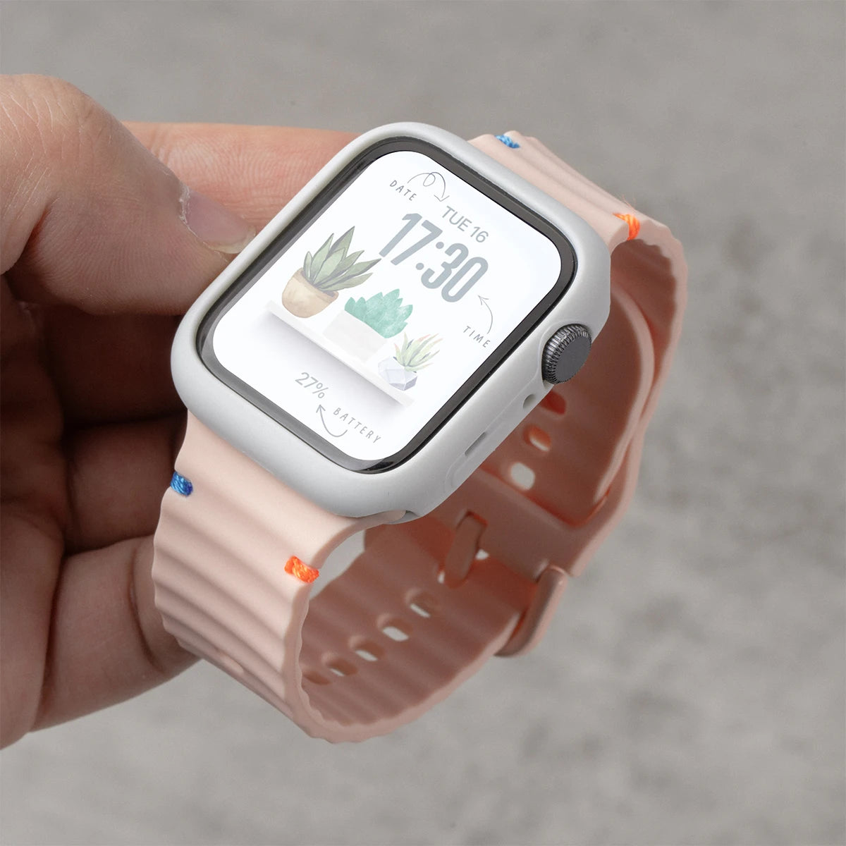 Soft Sport Band + Protective Case for Smart Watches | Versatile & Durable