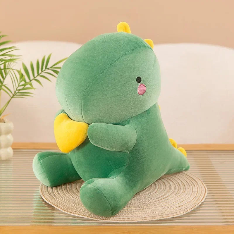 Cute Kawaii Plush Dinosaur Doll | Soft Cartoon Dino Toy for Kids